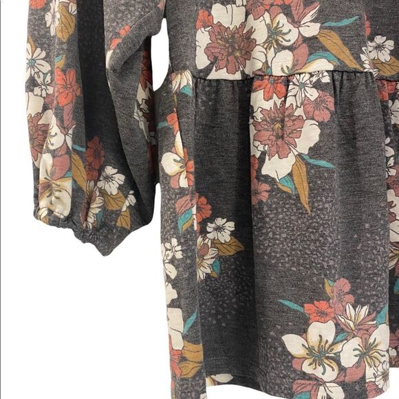 Bobeau womens NWT 3/4 Sleeve Floral Boho Blouse, Size XS - Picture 4 of 6